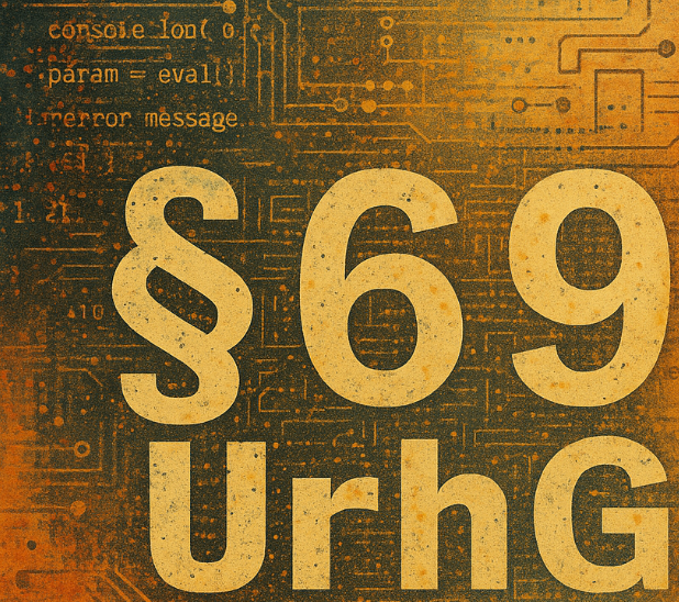 Abstrakte Darstellung § 69 UrhG